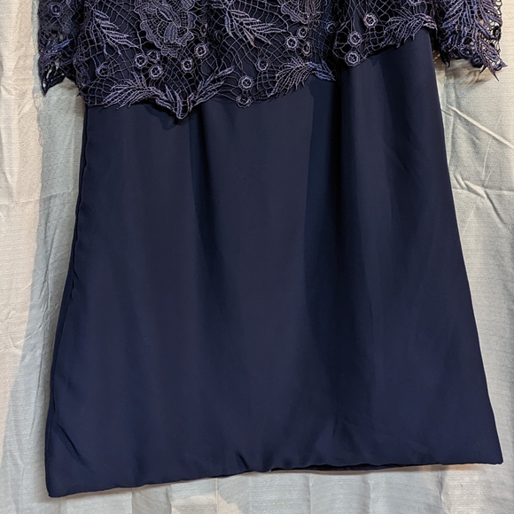 JJs House Formal Dress/Mother of the bride/groom, "Stormy" color, size 8/10 - Picture 4 of 16